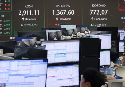 코스피 3년5개월만 2940대…1.8% 급반등
