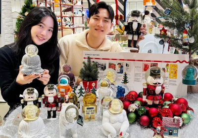 갤러리아百 “크리스마스엔 이색 글리터볼 선물하세요”