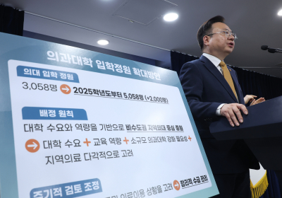 내년 의대 2000명 증원…의협 “총파업 불사”