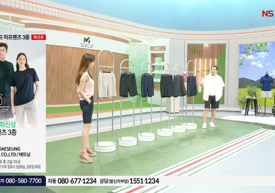 NS홈쇼핑 ‘미디어월’ 도입…친환경적인 스튜디오 운영