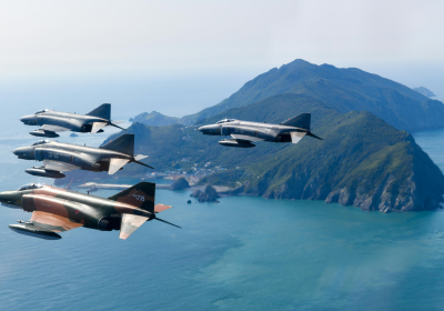 [포토 뷰] 임무 마친 ‘하늘 도깨비’ F-4E 팬텀