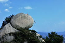 [이일화의 포토에세이] 수락산 암벽 타기
