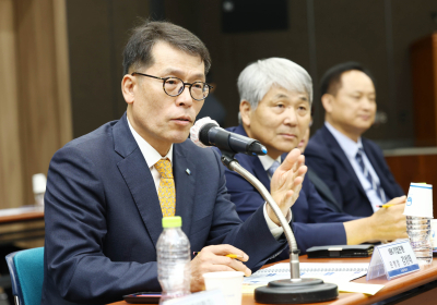김성태 IBK기업은행장, 광주상의서 중소기업 현장 간담회