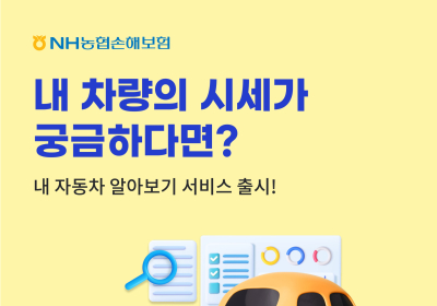 NH농협손해보험, ‘내 자동차 알아보기’ 서비스 출시