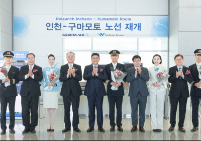대한항공, 인천~일본 구마모토 노선 재취항