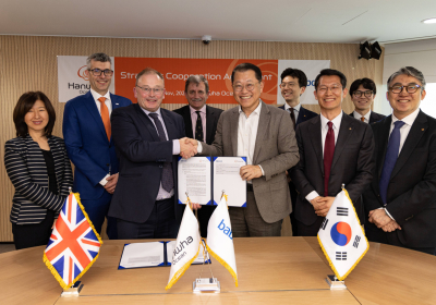 한화오션, 영국 방산업체 밥콕과 MOU