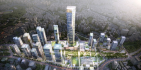 한화 건설부문 ‘강북의 코엑스’ 서울역북부역세권개발 착공식