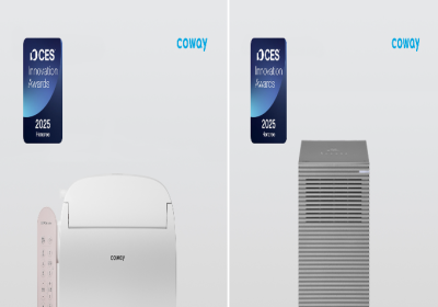 코웨이 ‘CES 2025’ 혁신상 3관왕 달성