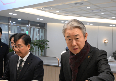 강호동 농협중앙회 회장, 금융 계열사 현장경영 잰걸음