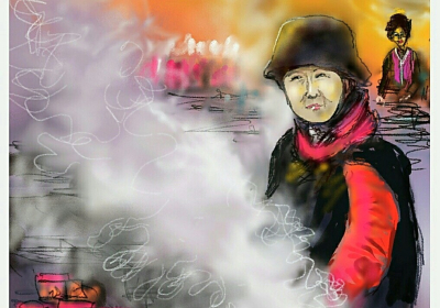 [디지털 붓으로 그린 세상] 누구를 기다리시나…