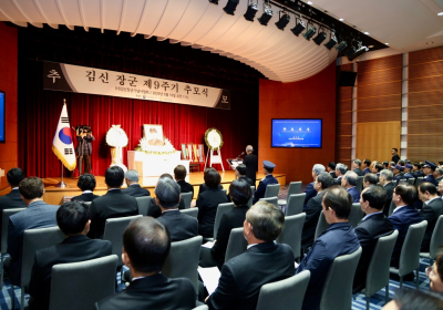 제6대 공군참모총장, 故 김신 장군 9주기 추모식 개최