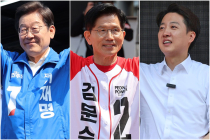 6·3 대선 HY여론조사③ : 양자대결 李 47.2% vs 金 41.1%…李 45.8% vs 이준석 28.6%