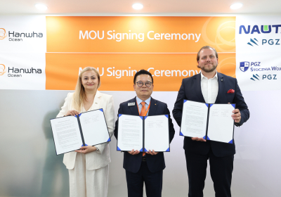 한화오션, 폴란드 현지 조선소와 함정 건조·유지·보수 협력 MOU