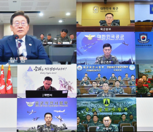 이 대통령 합참 통제실 방문