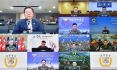 이 대통령 합참 통제실 방문