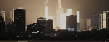 이란, 이스라엘에 보복 공습…“미사일 수백 발 발사”