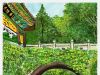 디지털 붓으로 그린 세상 : 초록으로 물든 여름 山寺