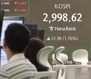 코스피 3000선 돌파 임박