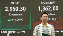 코스피, 3000선 문턱서 제동…외국인·기관 매도에 상승 폭 반납