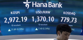 코스피, 중동 위기에도 사흘째 2,970대…코스닥도 ↑
