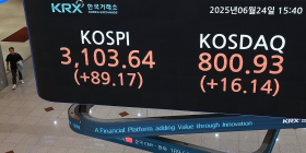 중동 휴전 호재 코스피 3년 9개월만 3,100선 돌파