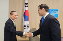 [포토뷰] 위성락 실장, 루비오 미 국무장관 면담