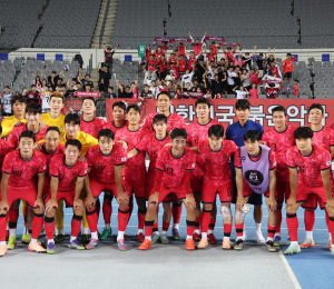 중국전 승리한 한국대표팀