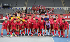 [포토뷰] 중국전 승리한 한국대표팀