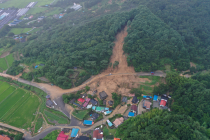 [포토뷰] 산청군 단성면 산사태