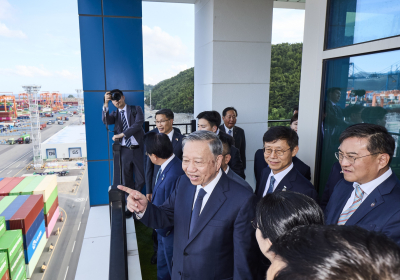 김남정 동원그룹 회장, 또 럼 베트남 당서기장 환담...‘상호 협력 강화, 지속적 투자 확대’